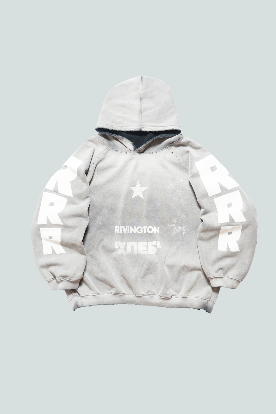 Pale Grey Hoodie - Image 3