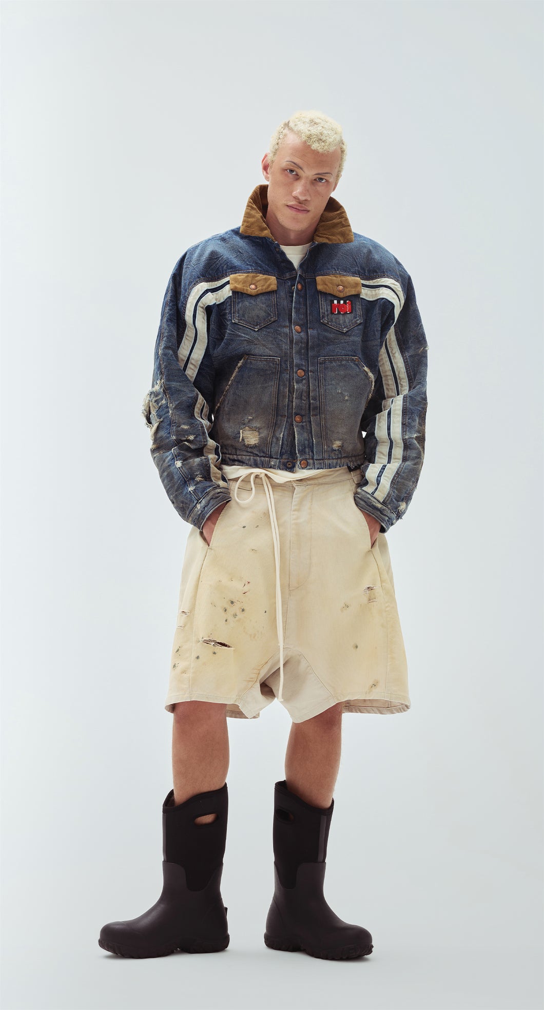 Denim Trappist Trucker - Image 1