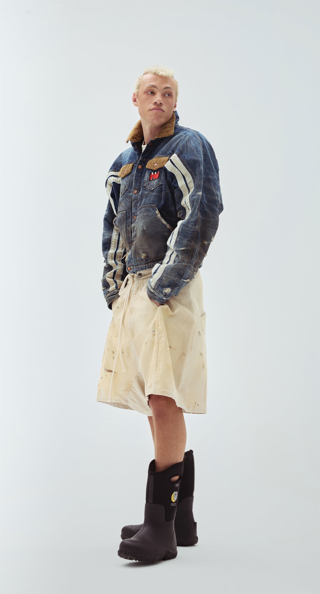 Denim Trappist Trucker - Image 3