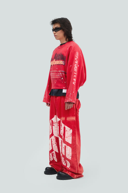 Radical Paper Rose Crewneck - Image 3