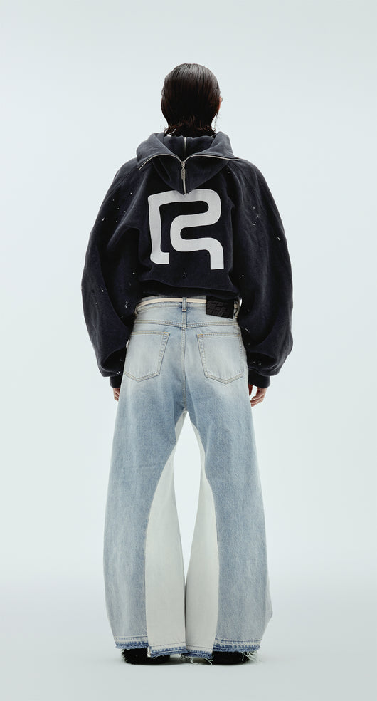 Radical Papers Rose Zip Hoodie - Image 2